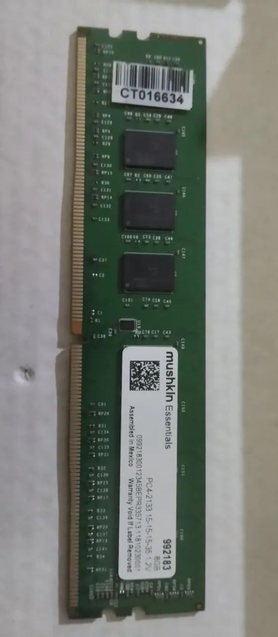 DDR4 Memory 16 GB 2x8 GB