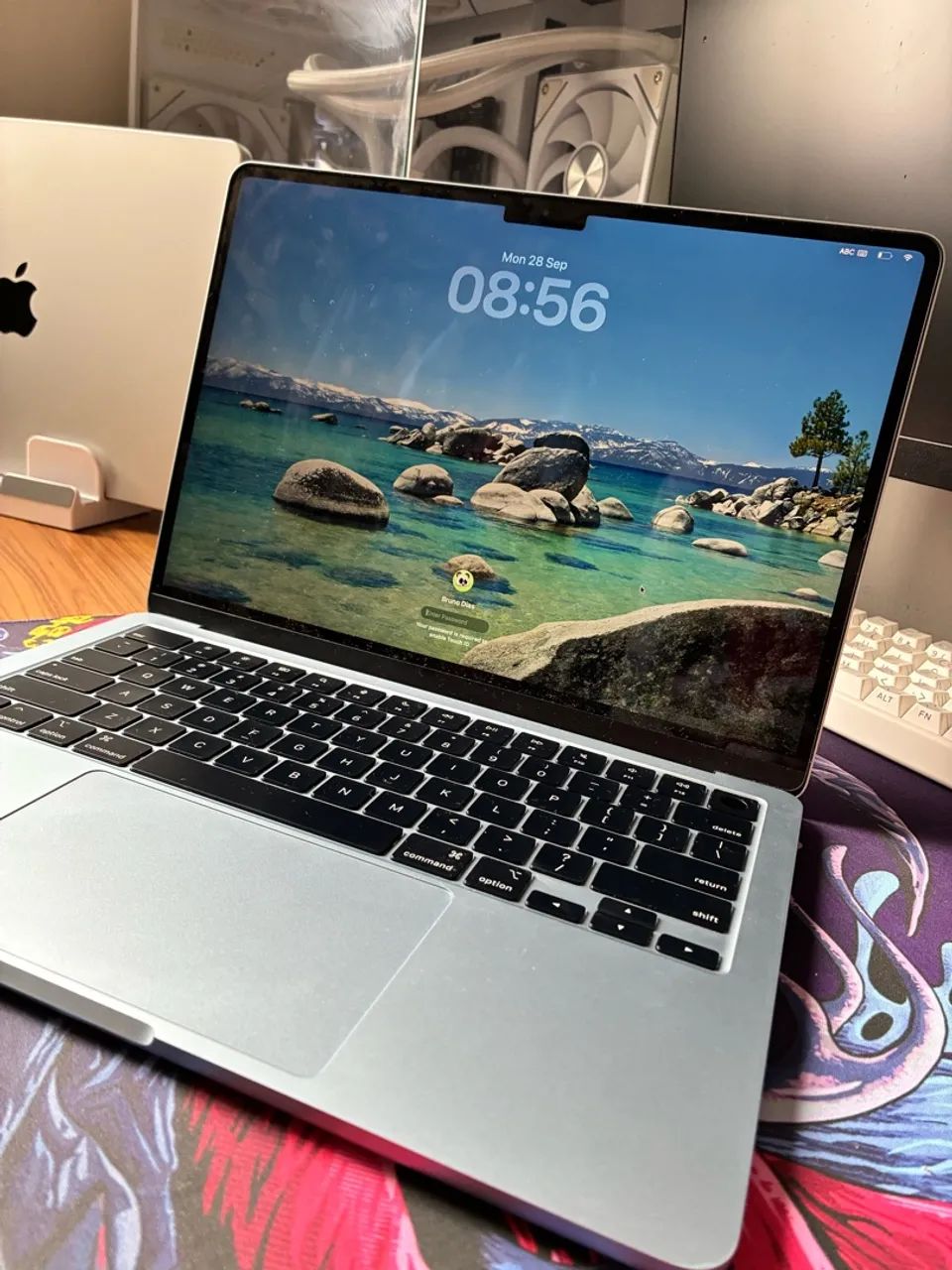 MacBook Air M4 13 Polegadas Azul 256GB 16GB RAM  - Foto 3