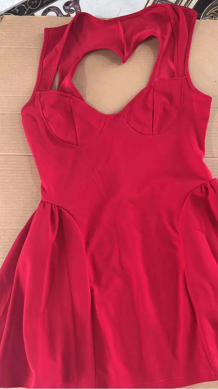 Vestido vermelho tamanho M - Foto 2