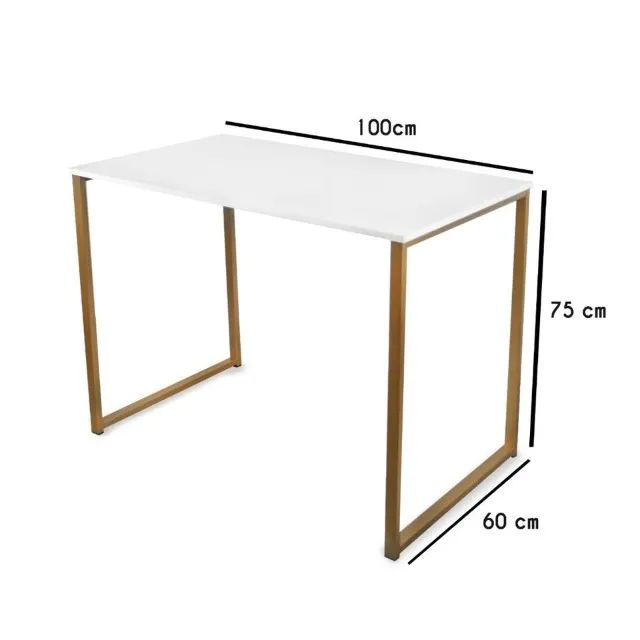 Mesa Estilo Industrial 100x60 Nova Fabricamos - Foto 3