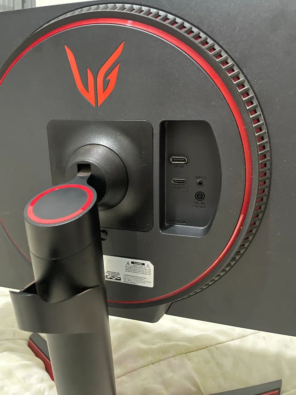 Monitor Gamer LG UltraGear 27 Polegadas - Foto 3