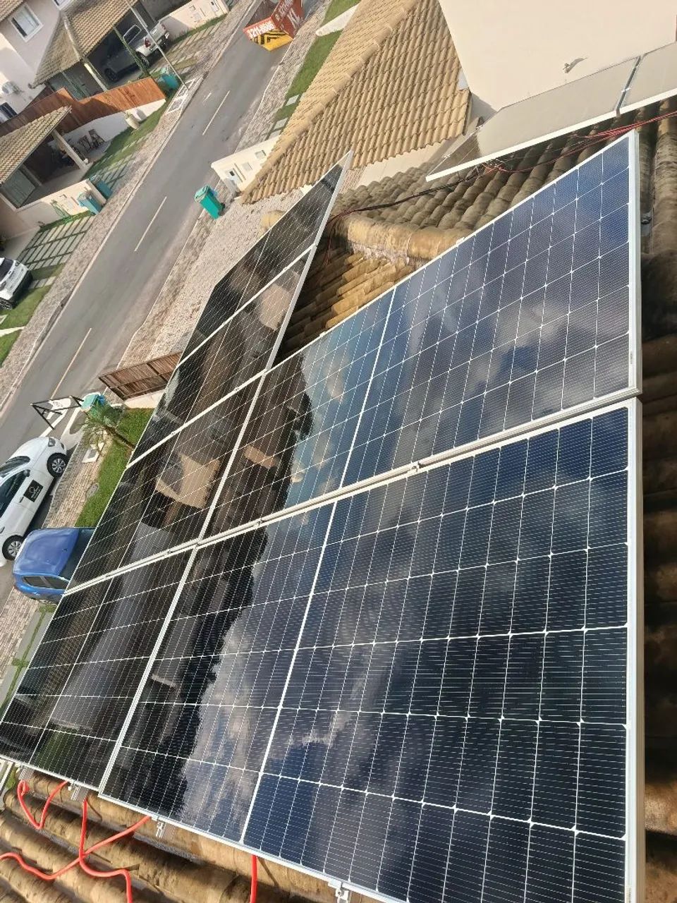 Limpeza e manutenção de painéis solares. - Foto 3