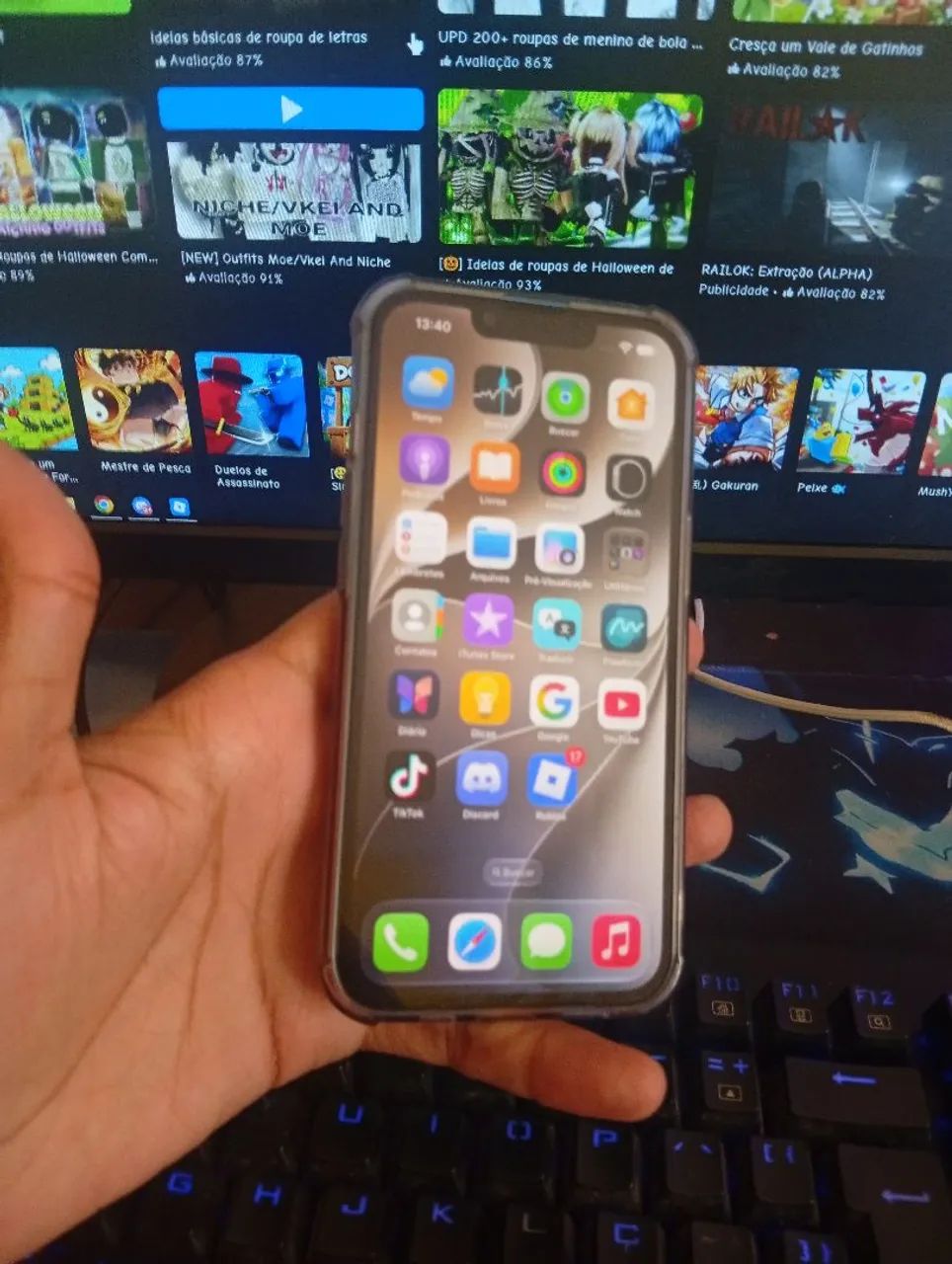 Vendo iPhone 13 todo original 