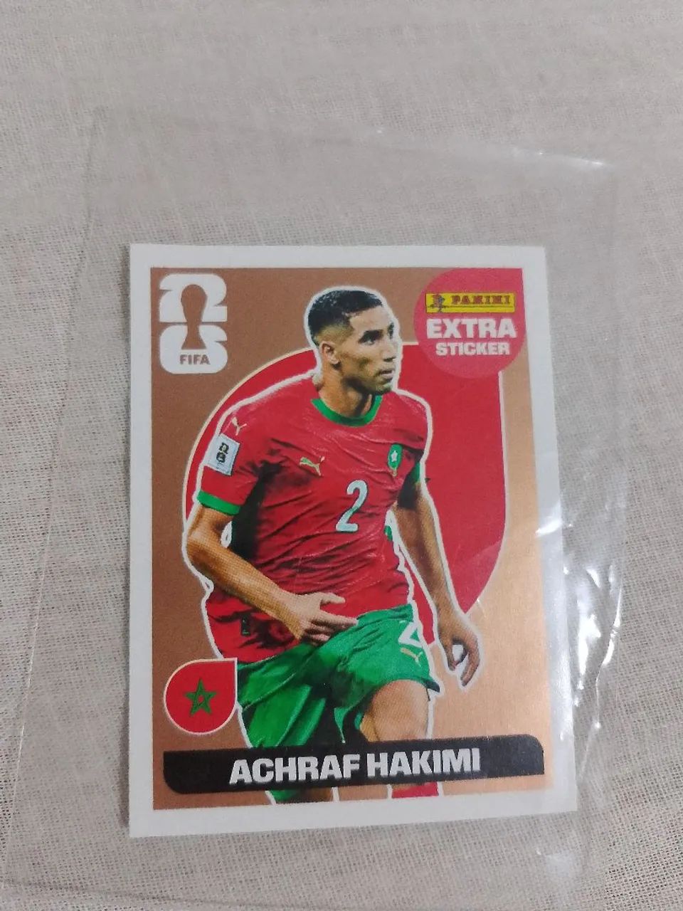 Figurinha Achraf Hakimi bronze