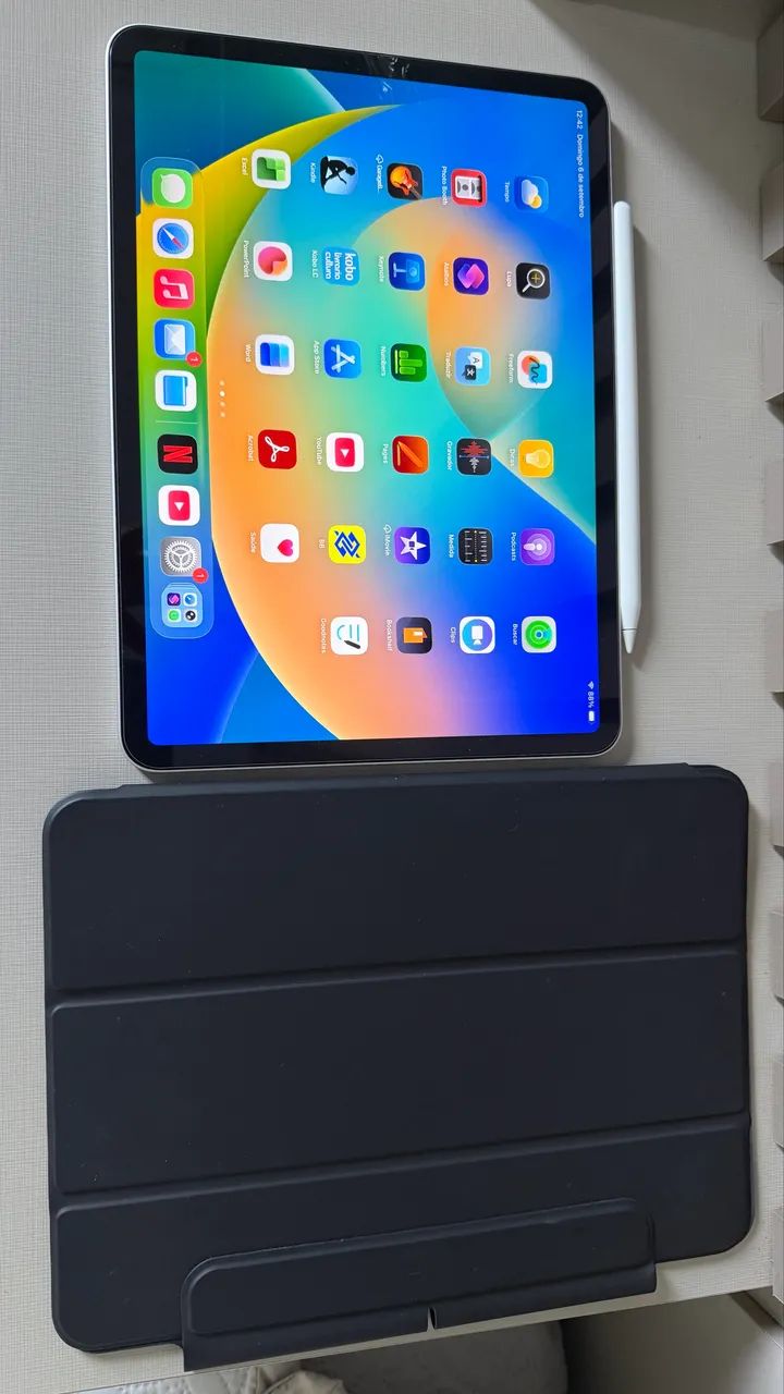 iPad Pro 11, 64GB, A1980 + Apple Pencil 2 + Capa - Ótimo Estado - Foto 3