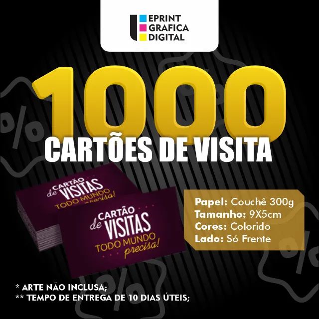 Promoção de Cartão de Visita!