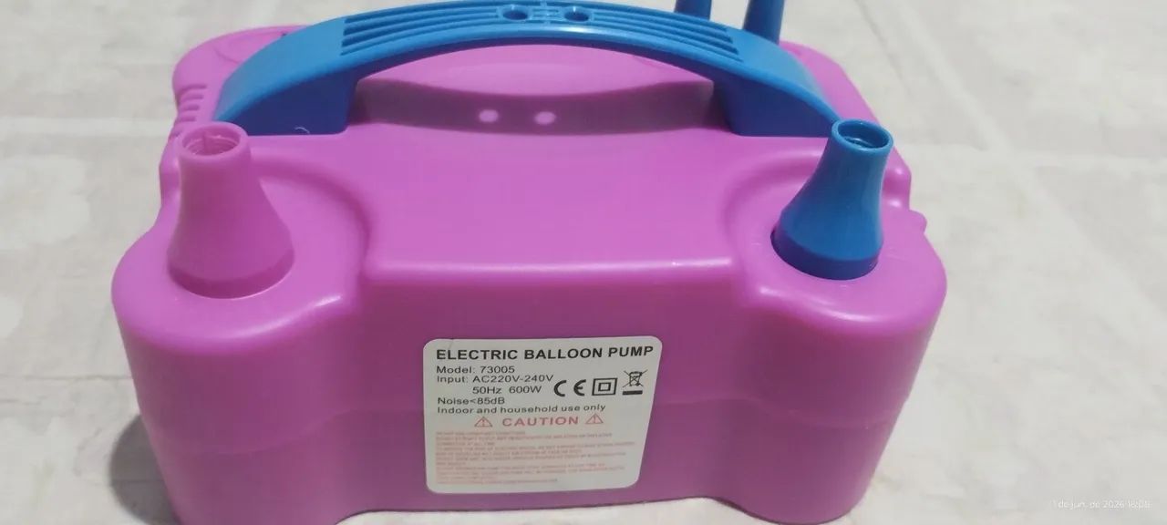 ALUGA SE MAQUININHA DE ENCHER BALÃO  - Foto 2