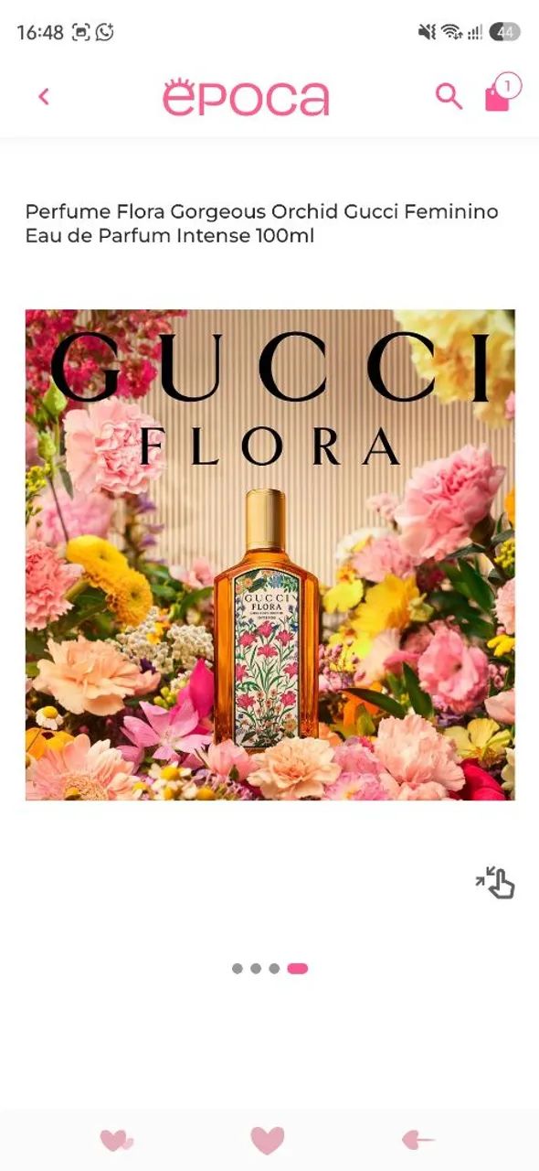 Perfume Gucci Flora Gorgeus Orchid Intense 100 ml - Foto 2