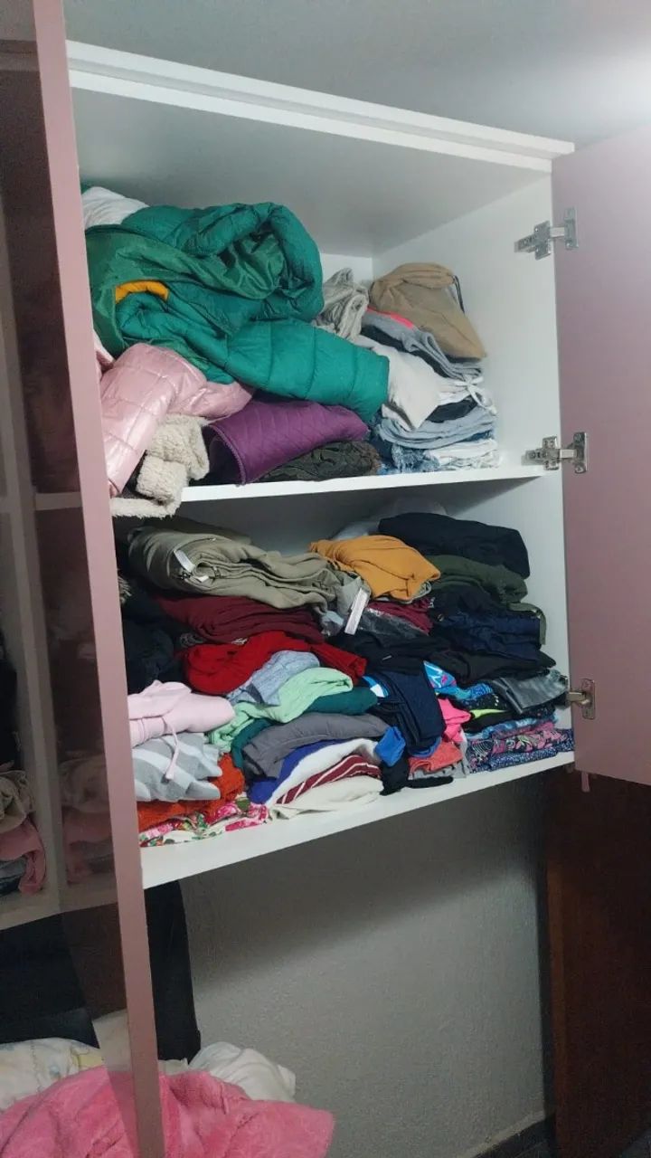 Beliche com Guarda-Roupa Integrado + 2 Colchões - Foto 2
