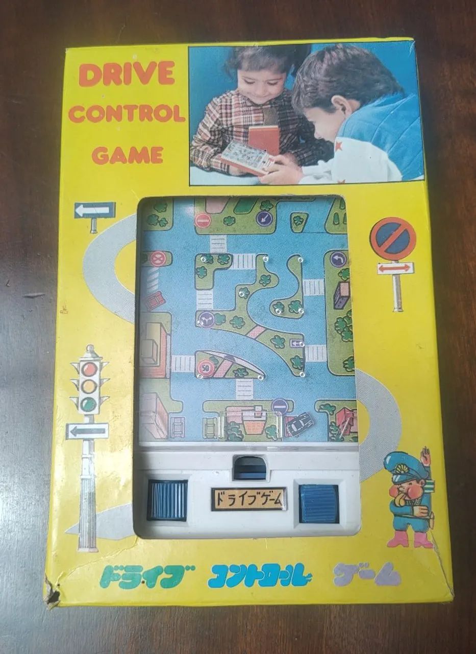 DRIVE CONTROL GAME. raridade anos 70 na caixa 
