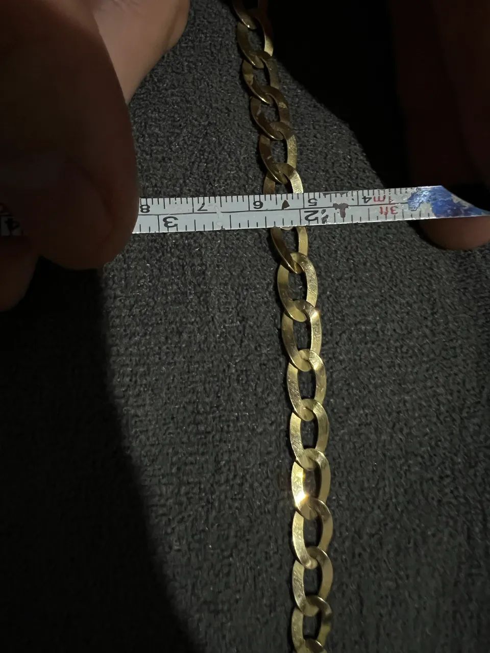 Pulseira de ouro 8.7 gramas 18k com feixe gaveta e trava dupla  - Foto 4