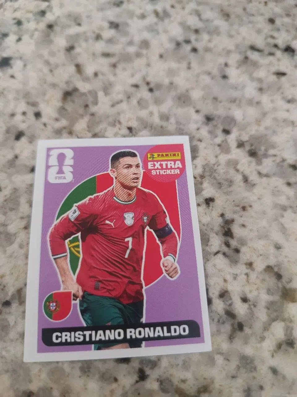 Figurinha da copa 2026 Cristiano Ronaldo