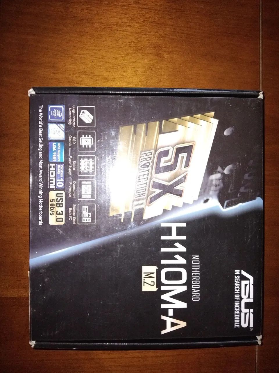 Placa mãe asus h110m-a para intel
