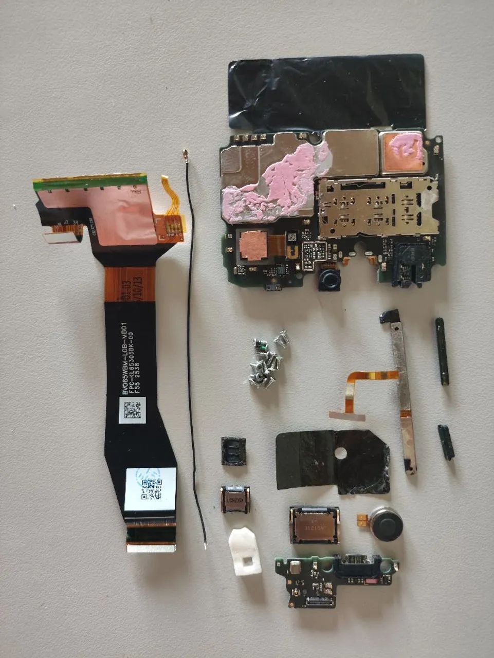 Placa Componentes Motorola Moto E13