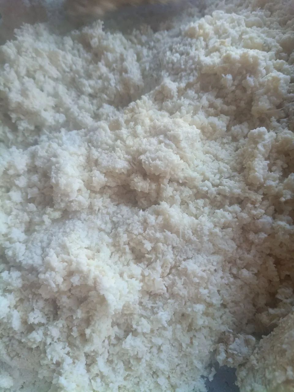 Massa de macaxeira e puba para bolo - Foto 3
