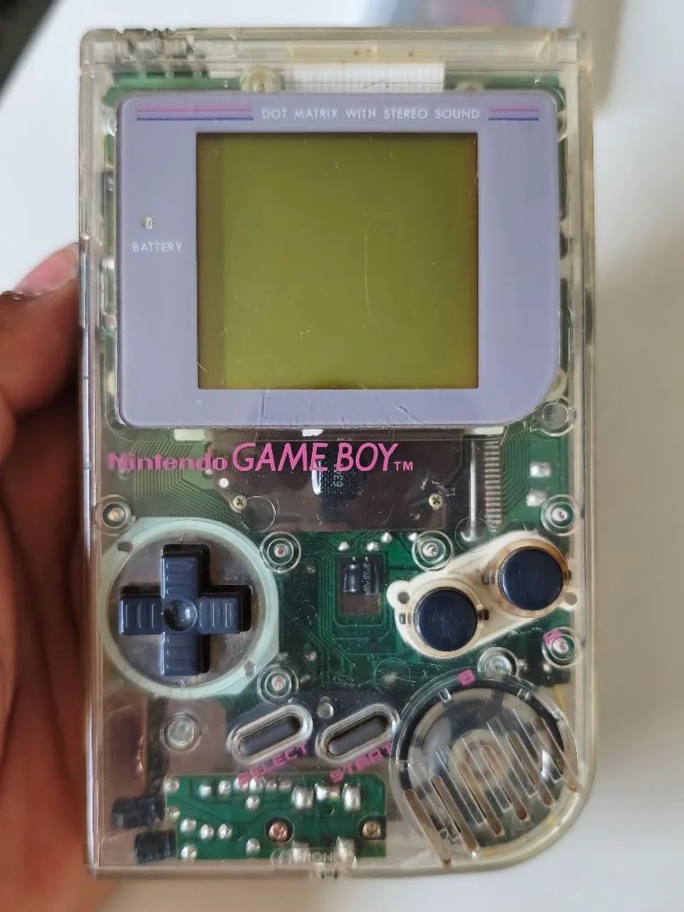Game boy clássico translúcido Nintendo raro  - Foto 3