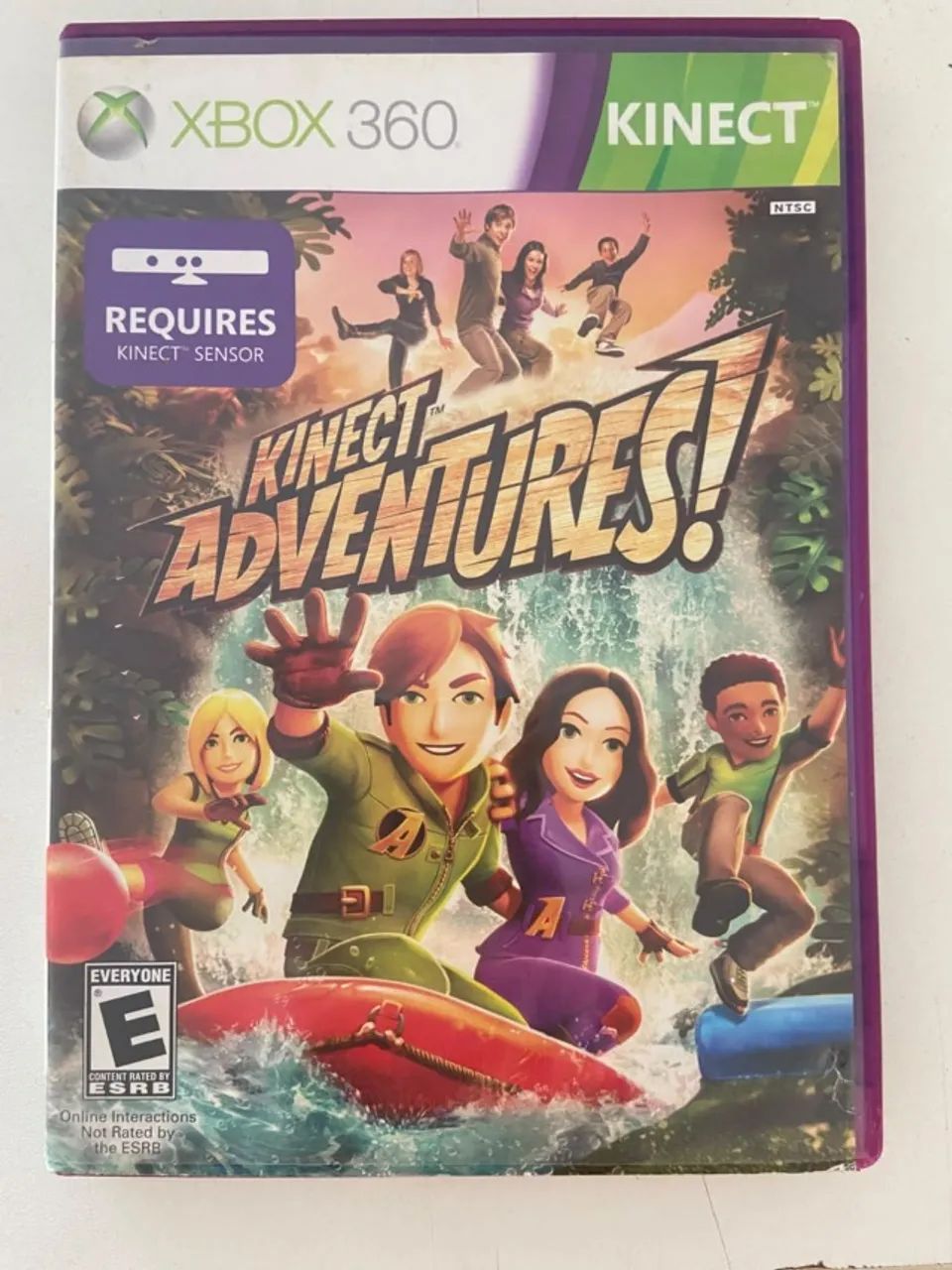 JOGO XBOX 360 KINECT ADVENTURES! 