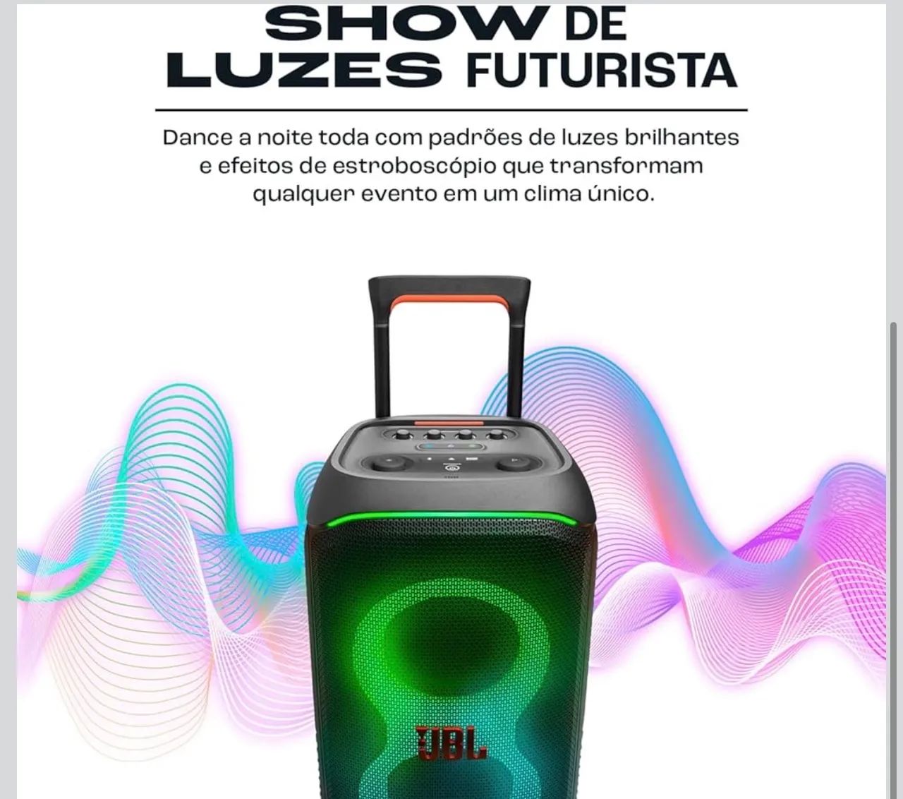 Caixa Jbl PartyBox 320 - Foto 5