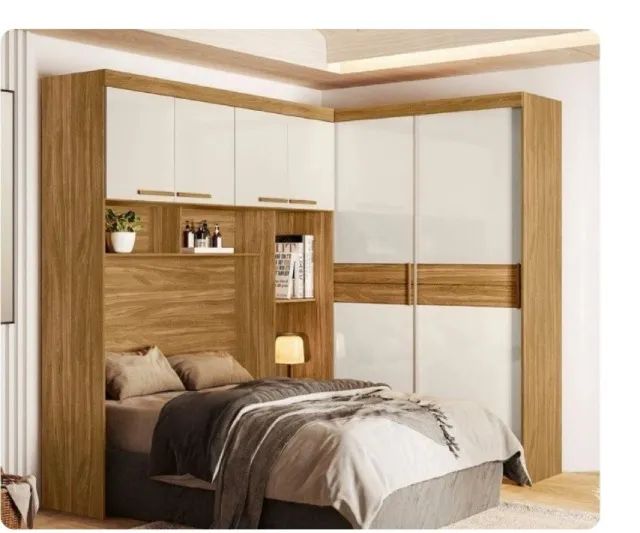 Guarda Roupa Florença Modulado Moval Móveis - Foto 3