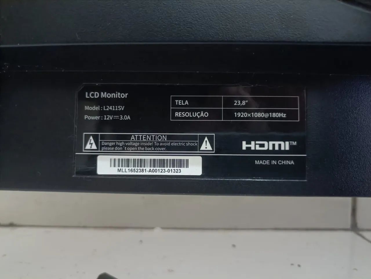 Monitor Gamer Level Lite 23,8" Full HD 180Hz IPS - Foto 4
