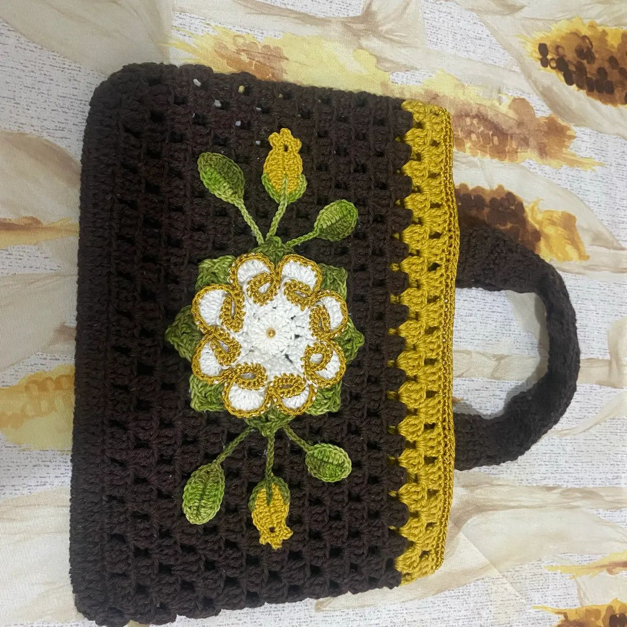 Bolsa pequena de croche - Foto 5