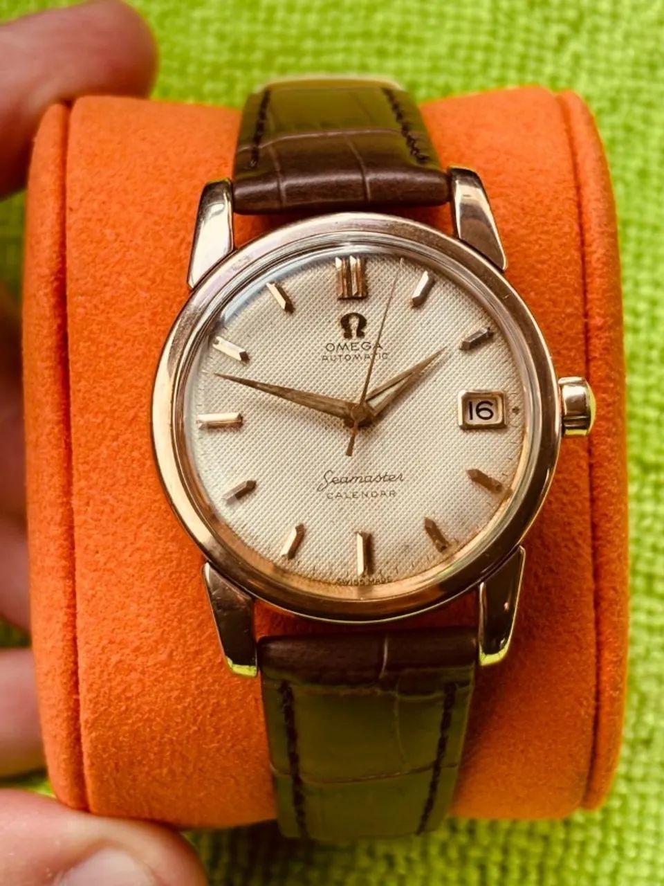 Relógio Omega Seamaster Calendar Automatic Date 35mm Anos 1950 - Foto 3
