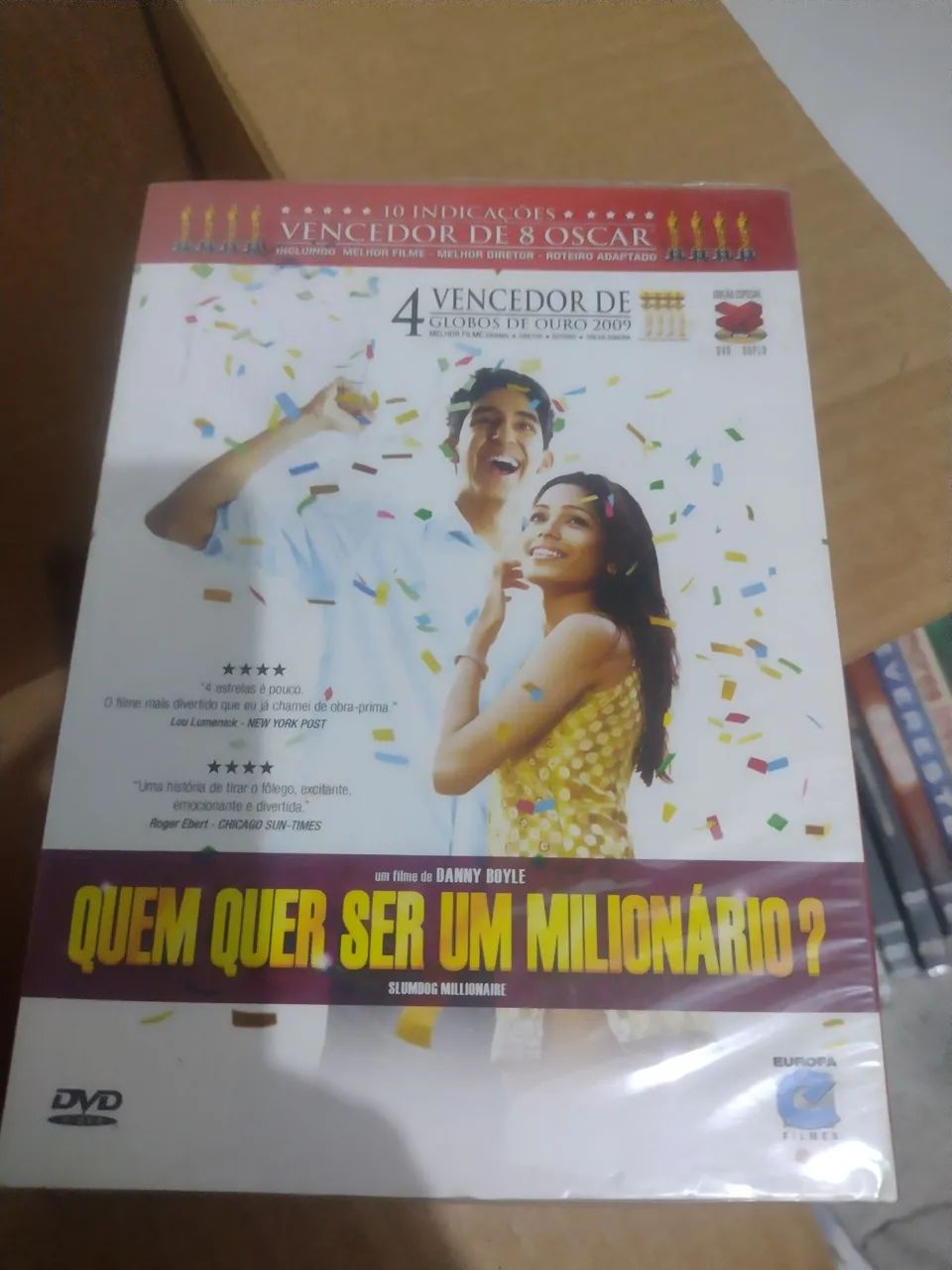 Dvd Duplo Quem Quer Ser Um Milionário? - Danny Boyle