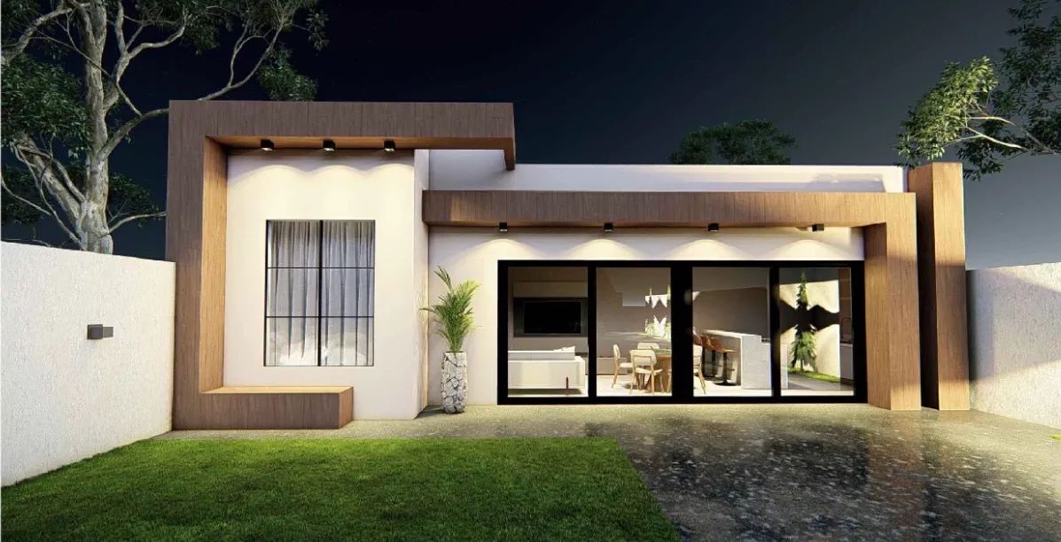 Lote com Edícula em fase final de construção 