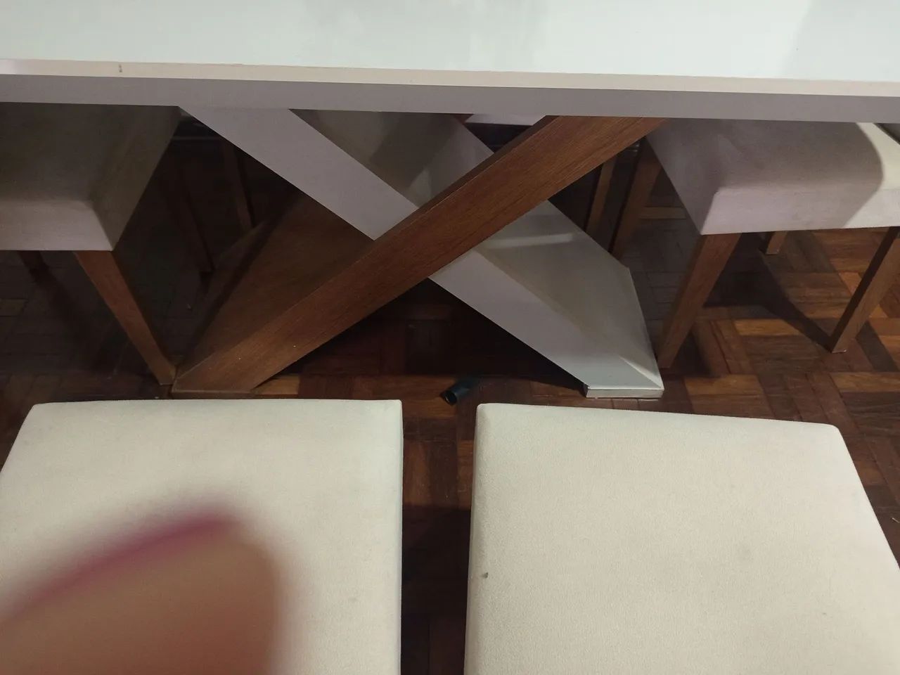 Mesa com 6 cadeiras para sala  - Foto 4