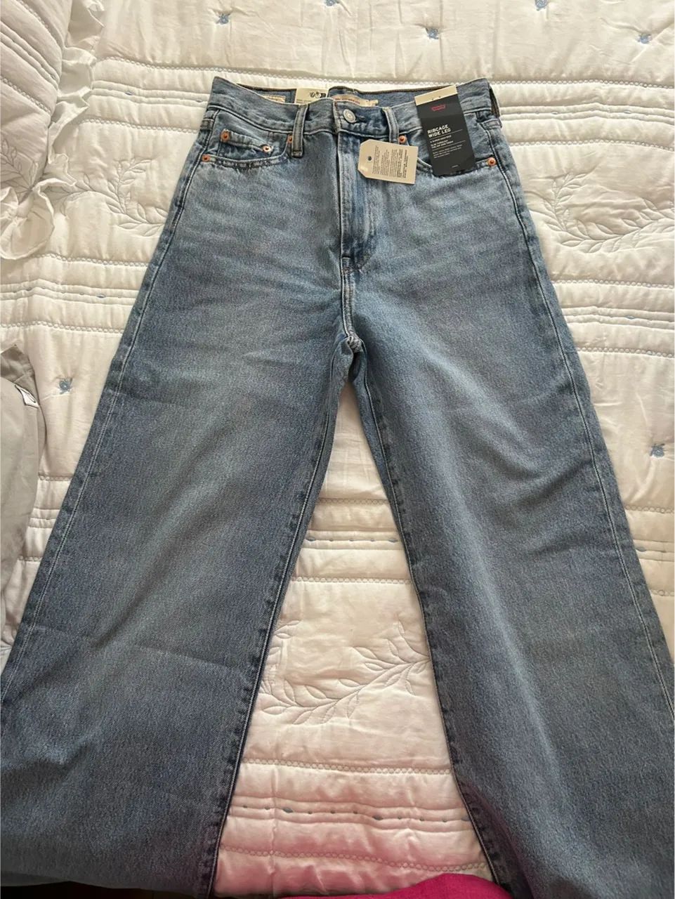 Calça levis wide leg tamanho 36 - Foto 2