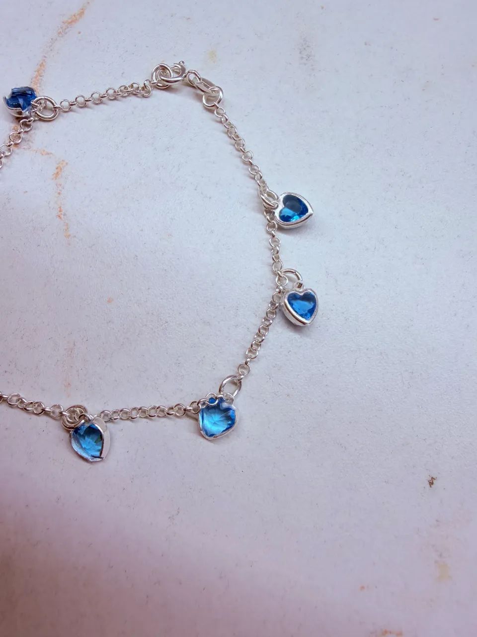 Pulseira Corações Zircônia - Prata 925 - Lúari - Foto 2