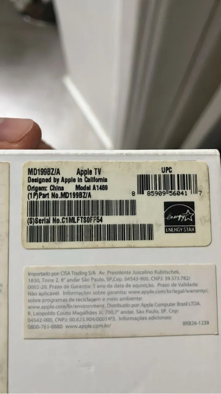 Apple TV 3ª Geração 32GB A1469 - Foto 5