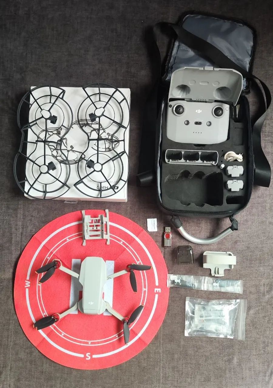 DJI MINI 2 + 2 BATERIAS ORIGINAIS NOVAS + 128GB + ACESSÓRIOS - Foto 2