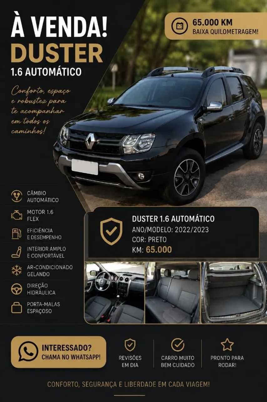Renault Duster DUSTER Iconic 1.6 16V Flex Aut. 2023