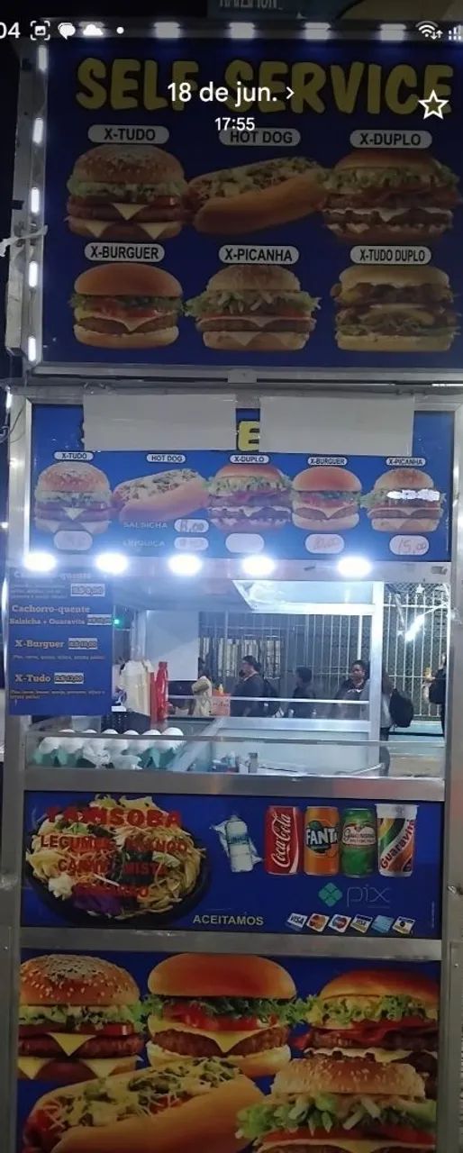 Barracas de lanche 