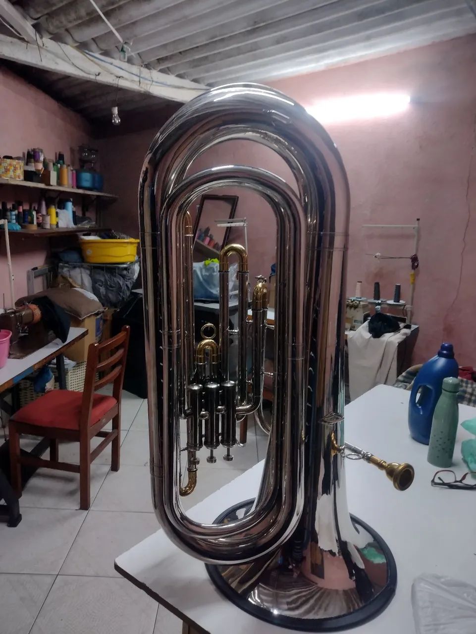 Tuba 3/4 Si bemol - Foto 4