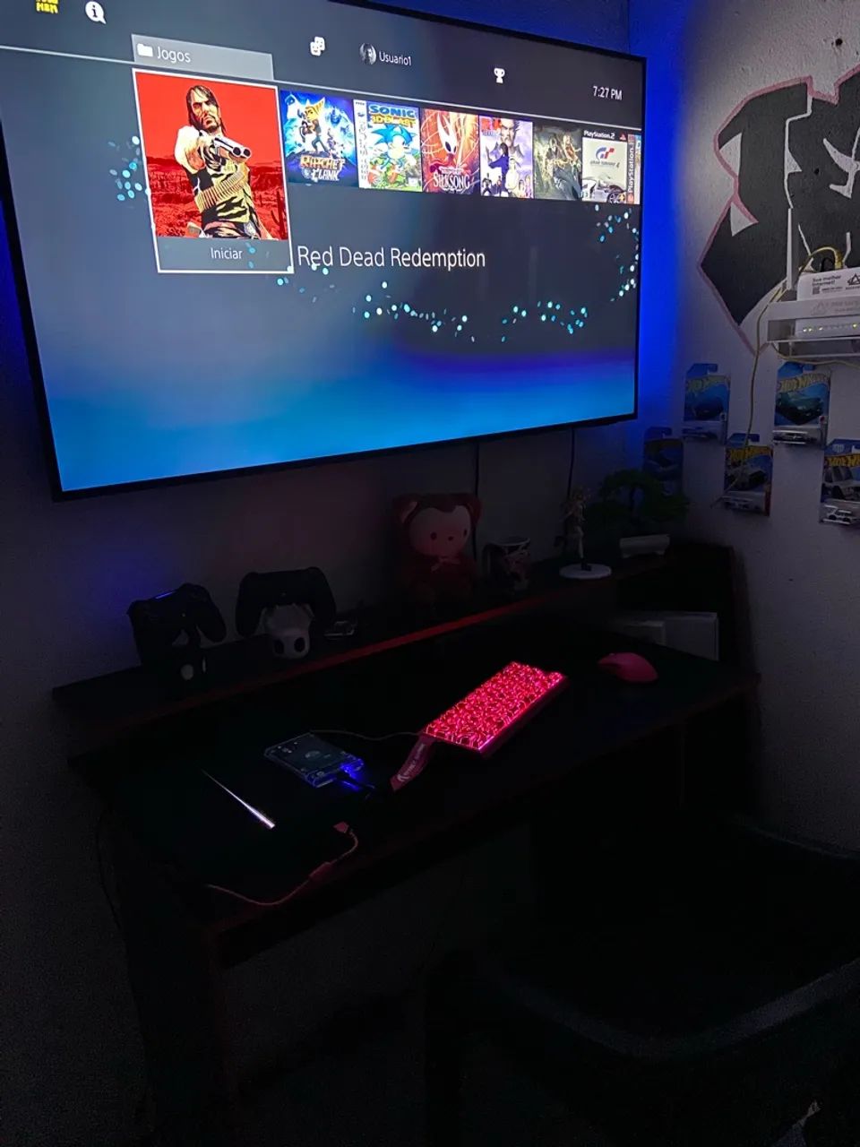 PS4 com GoldHEN Instalado + HD Cheio" - Foto 5