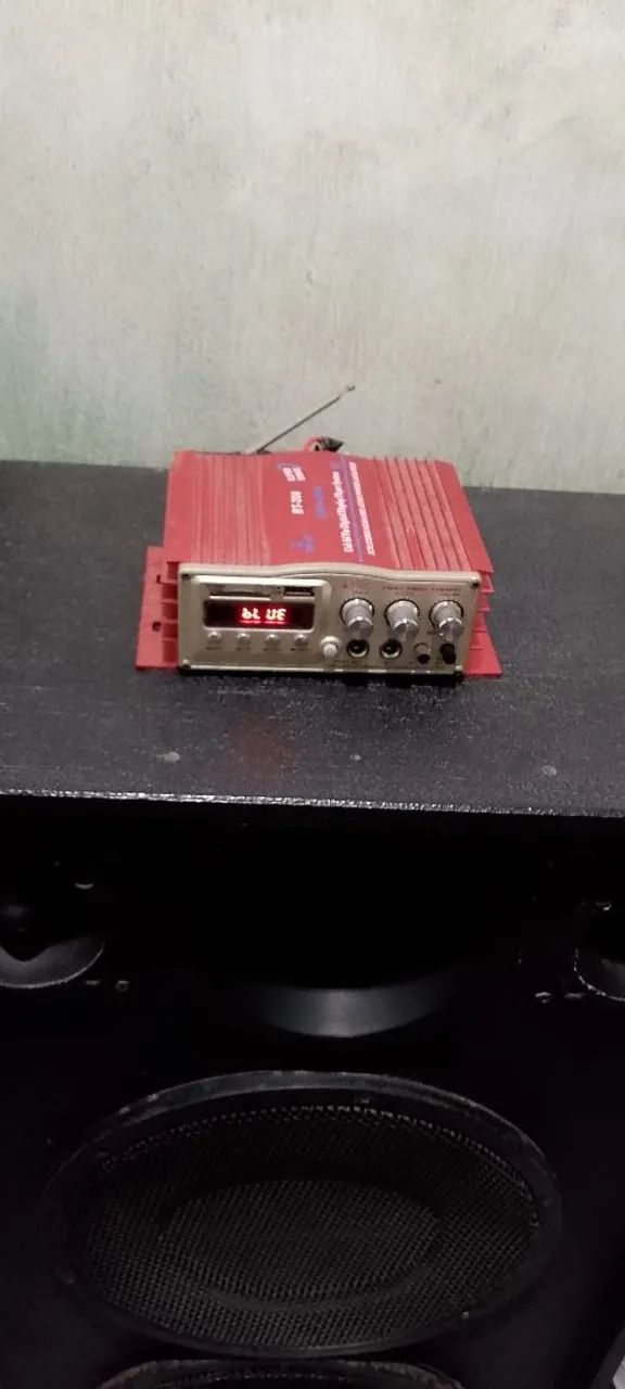 Caixa de som + módulo 