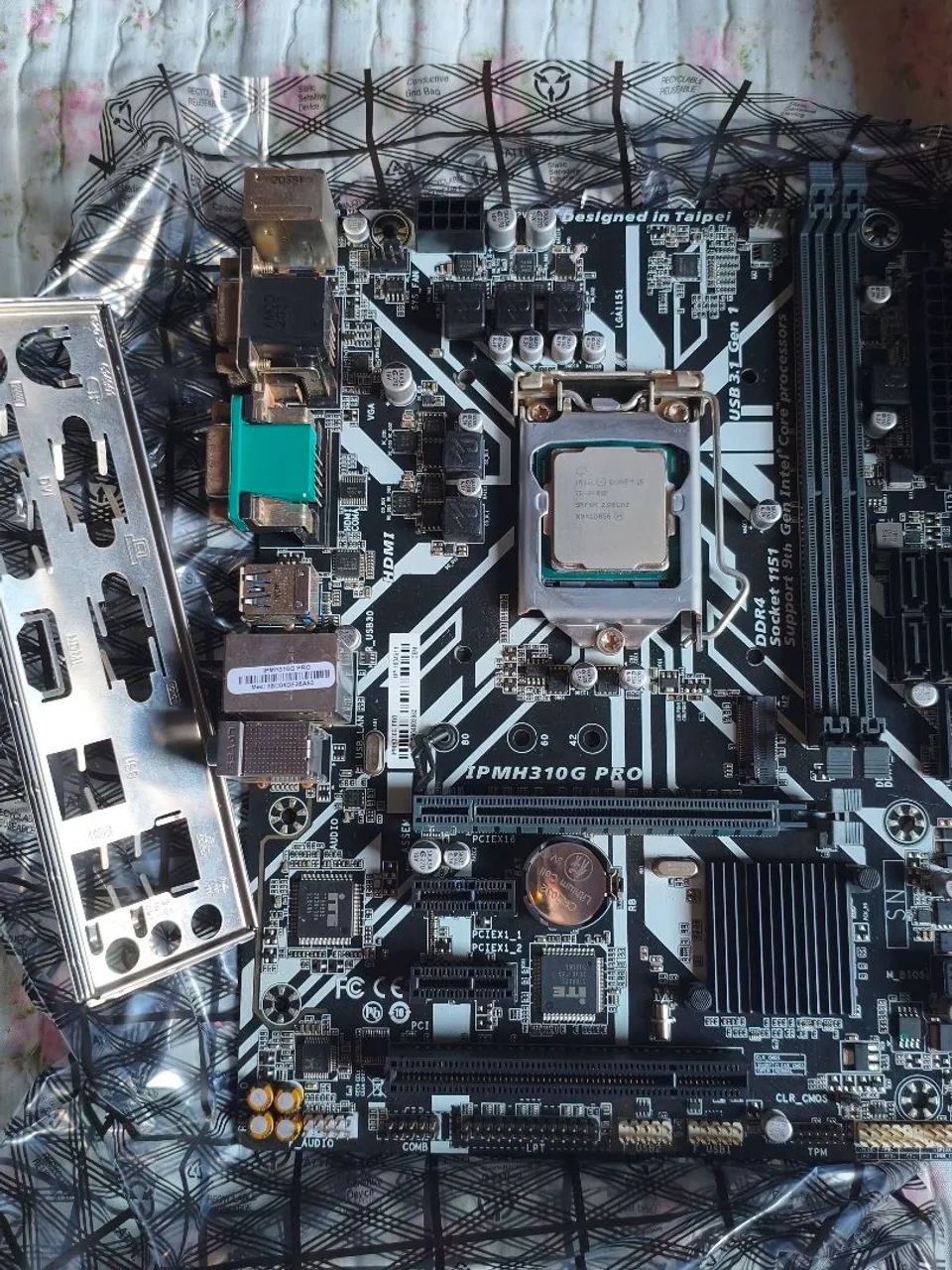Kit Intel i5 9400f e ipmh310gpro - Foto 3
