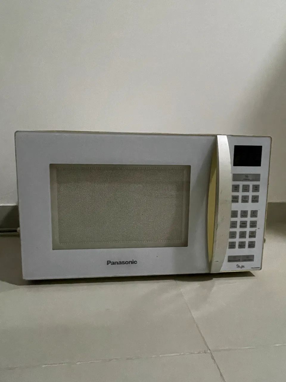 Microondas com defeito 