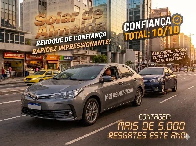 Guincho automotivo com rapidez e segurança