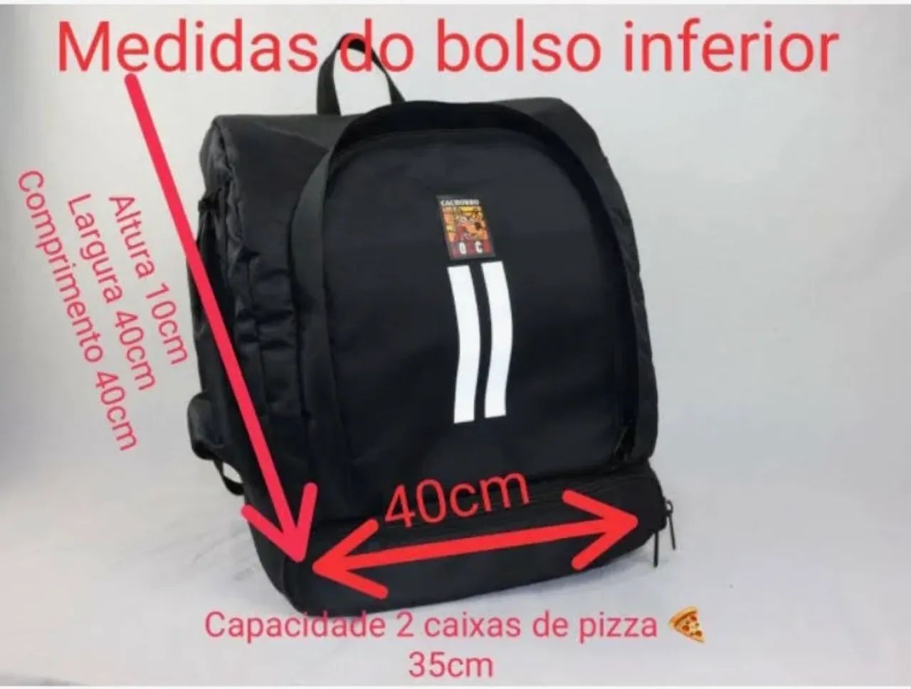 Mochila bag entregador marca Cahorro Locco - Foto 3