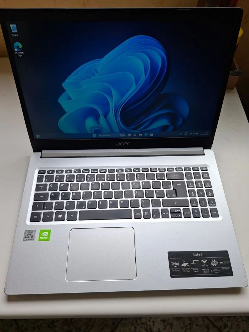 NOTEBOOK ACER ASPIRE A515-55G COM PLACA DE VIDEO - Foto 4