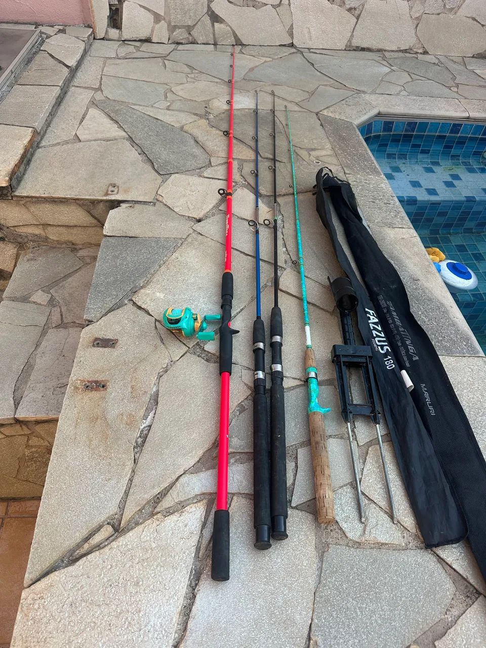 Varas de pesca