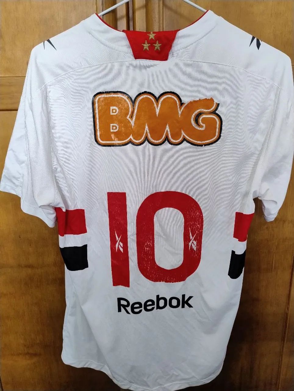 Camisa Home São Paulo F.C 2010 Reebok Original - Tamanho P, veste