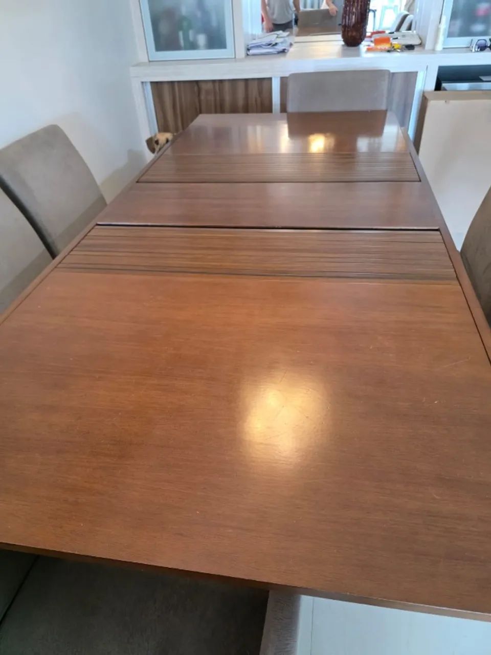 Mesa de Jantar Extensível com 6 cadeiras - Foto 2