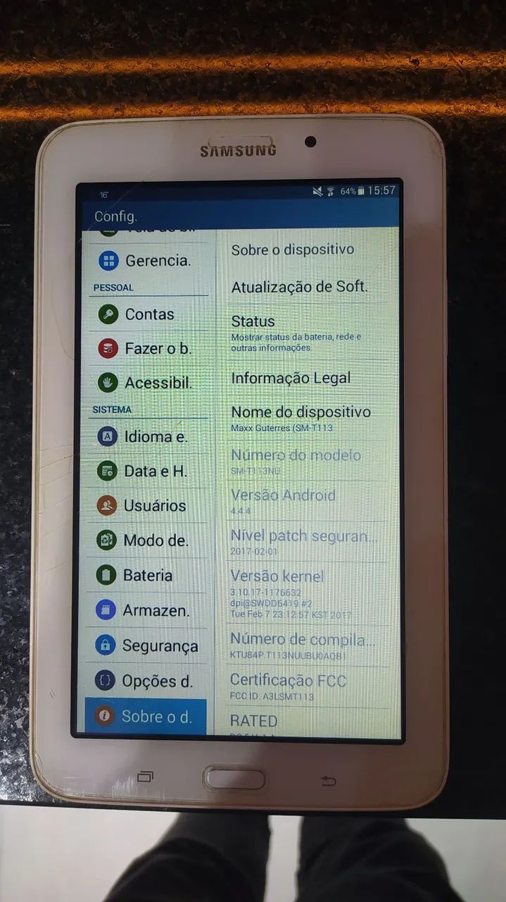  Vendo Samsung Galaxy Tab E 7.0 (SM-T113) - Wi-Fi / 8GB - Foto 2