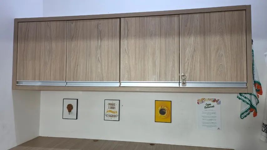 Armário MDF suspenso e bancada - Foto 4