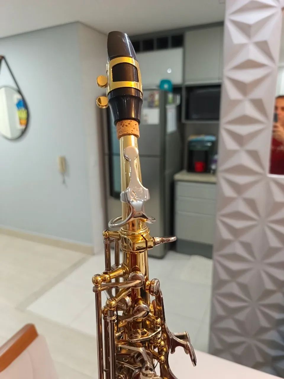 Sax soprano reto Eagle SP502 LN - Foto 4