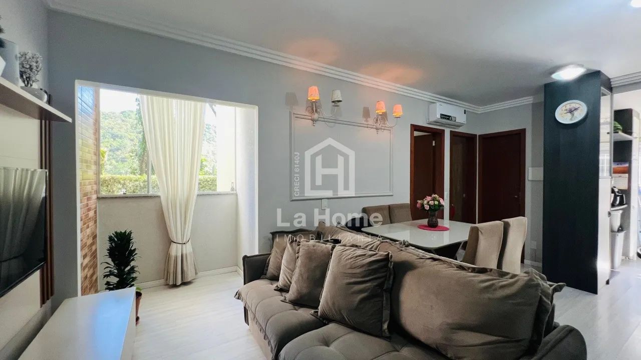 Apartamento semi mobiliado com 02 quartos e 01 vaga de garagem à venda em Blumenau, Ribeir - Foto 2
